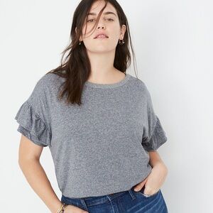 Madewell Gray Short Sleeve Tee